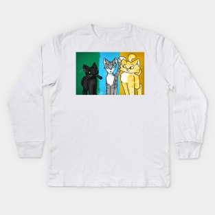 The Three Kids Long Sleeve T-Shirt